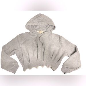 Michael Kors cropped hoodie